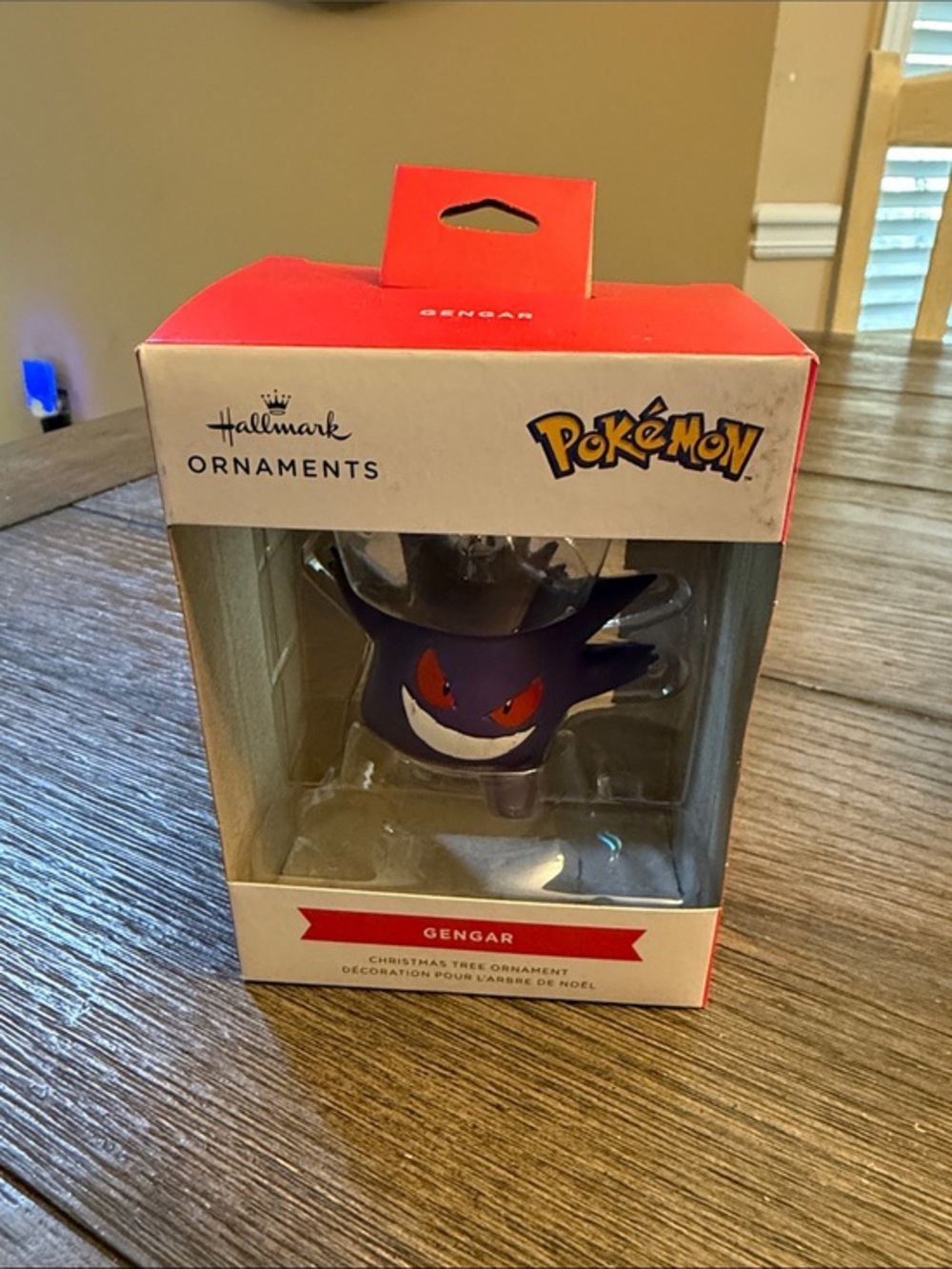 Hallmark pokemon Gengar ornament NWT